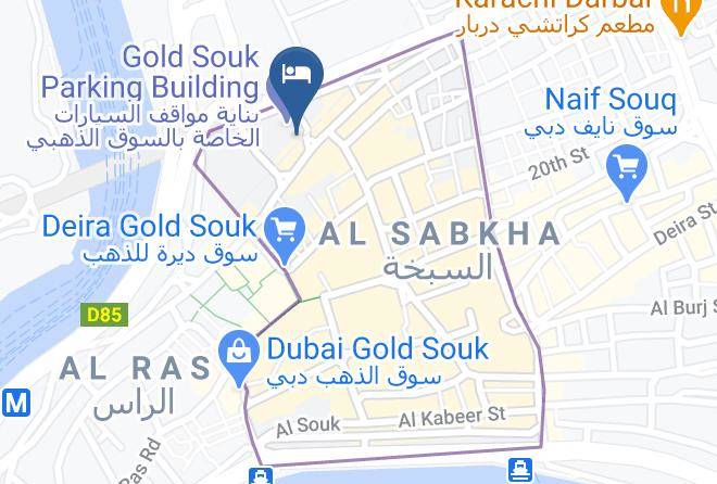 Dubai - Super 8 By Wyndham Dubai Deira Maps