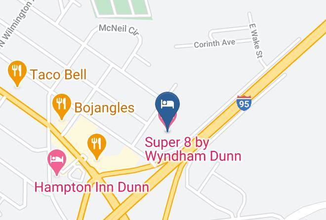 Harnett - Super 8 By Wyndham Dunn Maps