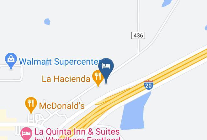 Eastland - Super 8 By Wyndham Eastland Maps