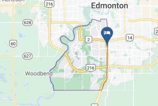 Super 8 By Wyndham Edmonton South Map