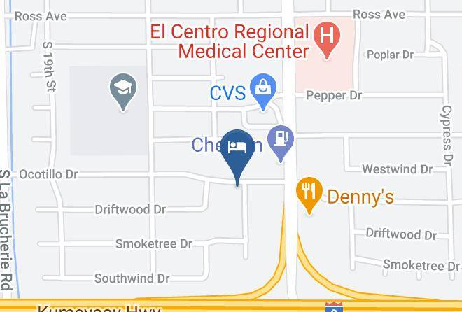 Imperial - Super 8 By Wyndham El Centro Maps