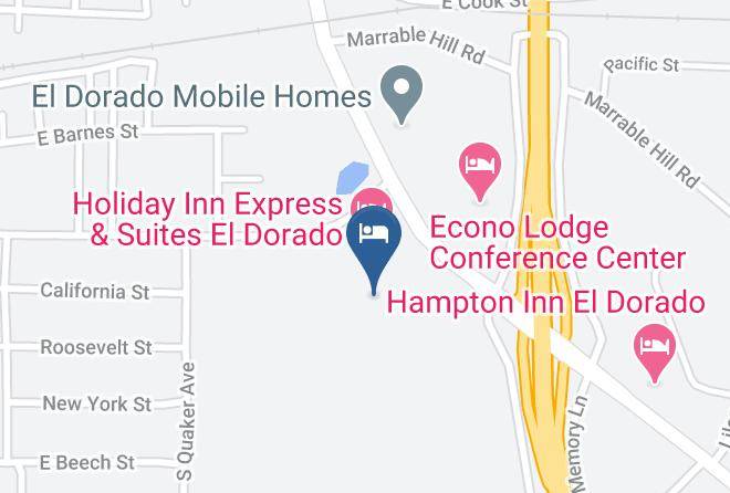Union - Super 8 By Wyndham El Dorado Maps
