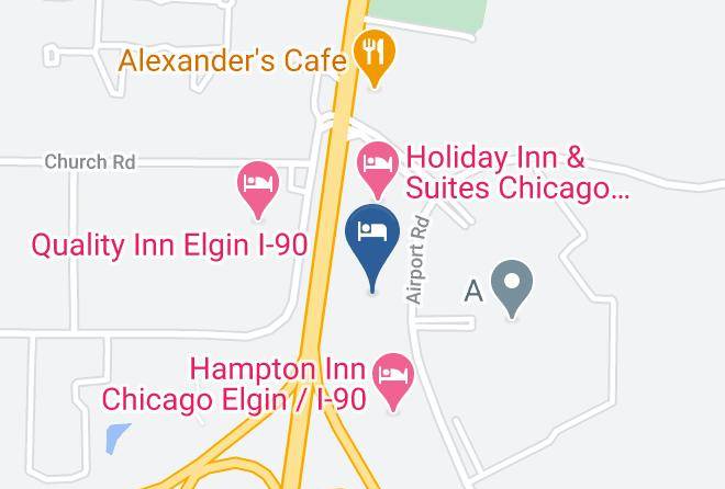 Kane - Super 8 By Wyndham Elgin Maps
