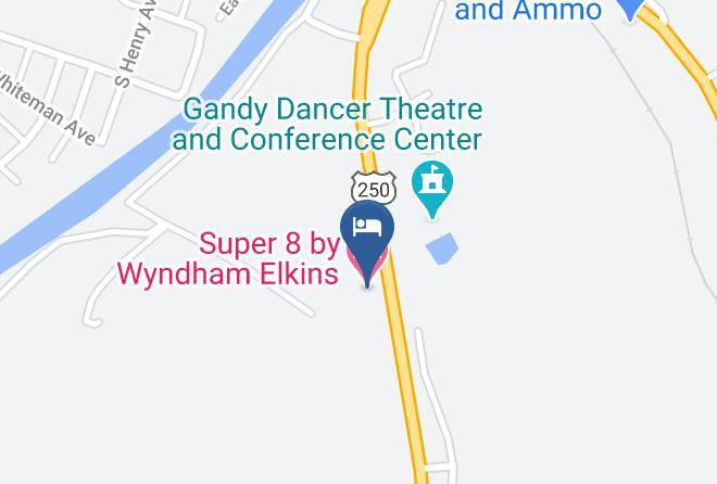 Randolph - Super 8 By Wyndham Elkins Maps