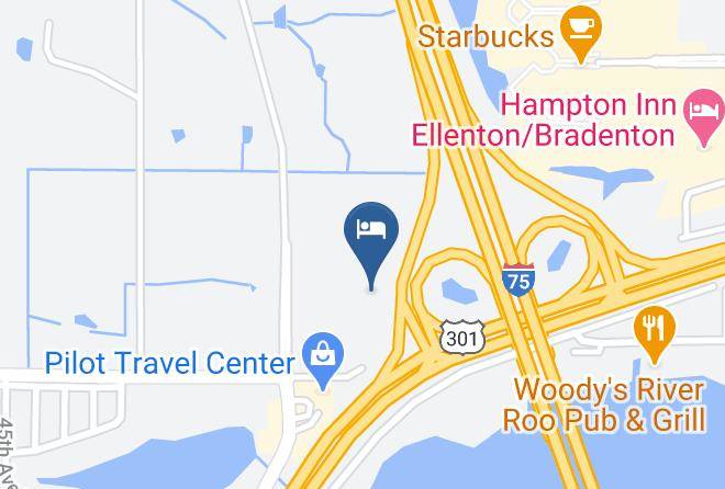 Manatee - Super 8 By Wyndham Ellenton Bradenton Area Maps