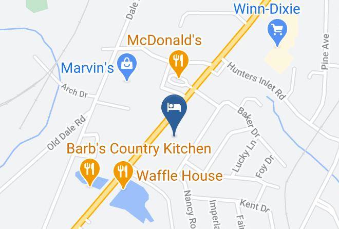 Barbour - Super 8 By Wyndham Eufaula Maps