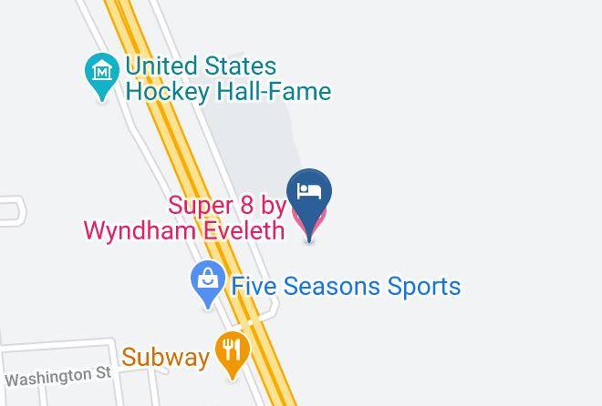 Super 8 By Wyndham Eveleth Map