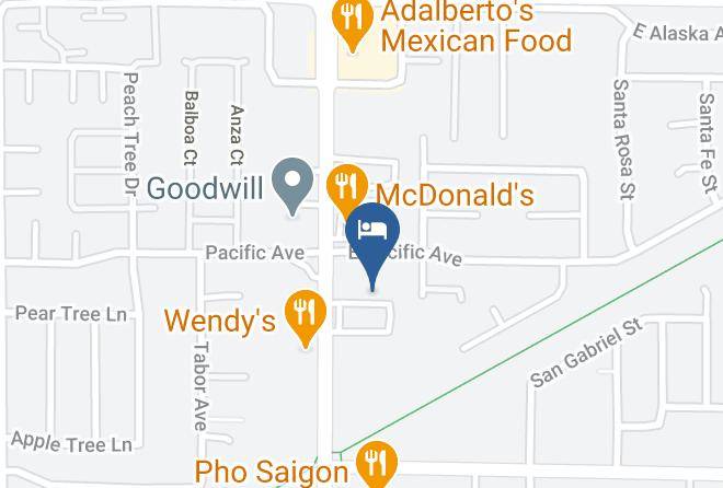 Solano - Super 8 By Wyndham Fairfield Napa Valley Area Maps