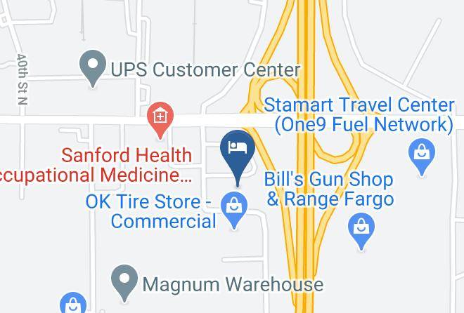 Cass - Super 8 By Wyndham Fargo Airport Maps