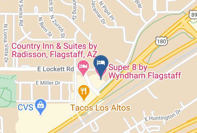 Coconino - Super 8 By Wyndham Flagstaff Maps