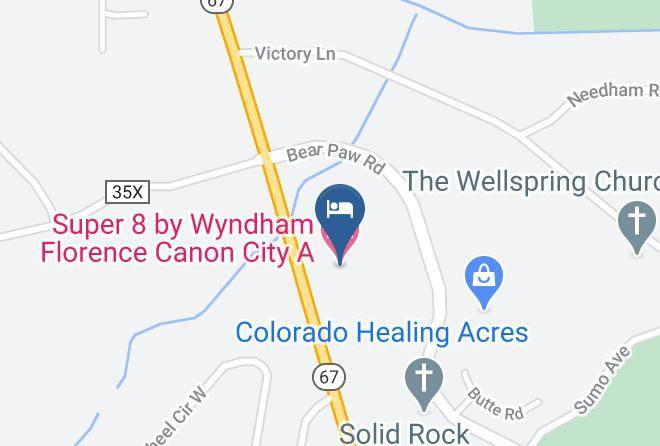 Fremont - Super 8 By Wyndham Florence Canon City A Maps