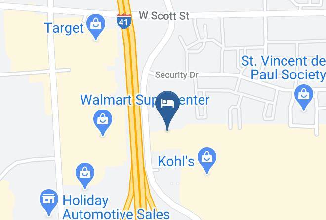 Fond Du Lac - Super 8 By Wyndham Fond Du Lac Maps
