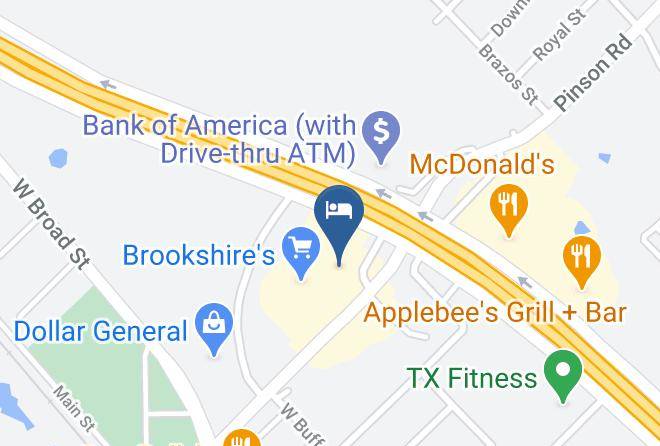 Super 8 By Wyndham Forney East Dallas Map