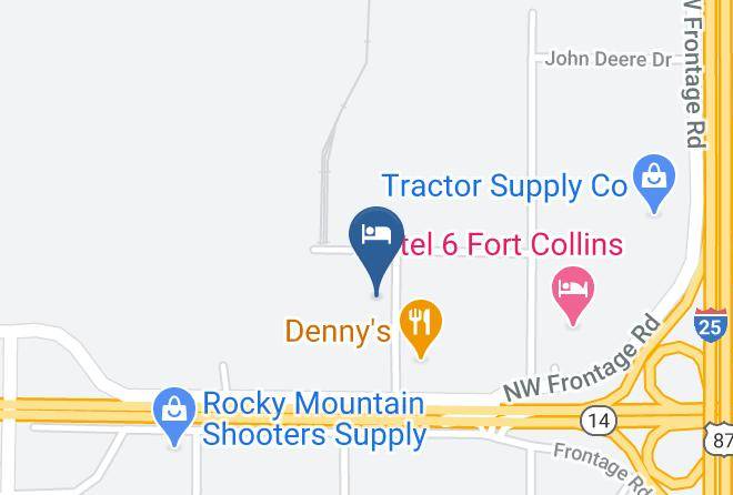 Larimer - Super 8 By Wyndham Fort Collins Maps