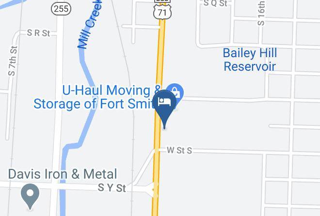 Sebastian - Super 8 By Wyndham Fort Smith Maps