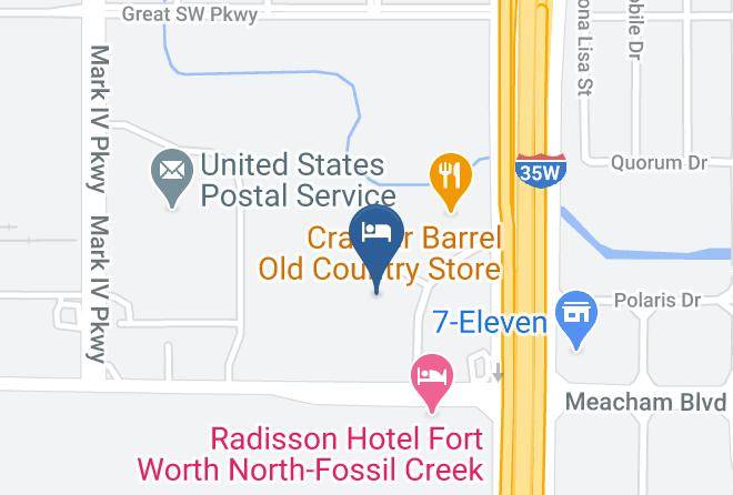 Tarrant - Super 8 By Wyndham Fort Worth Stockyards Maps