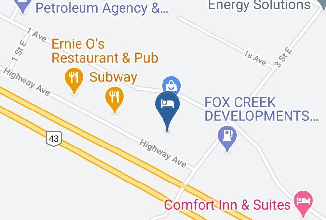 Division 18 - Super 8 By Wyndham Fox Creek Maps