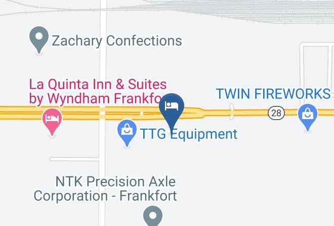 Super 8 By Wyndham Frankfort In Map