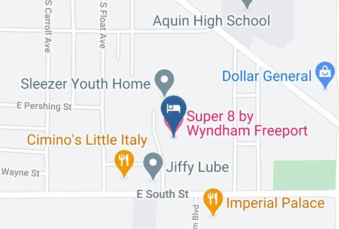 Stephenson - Super 8 By Wyndham Freeport Maps