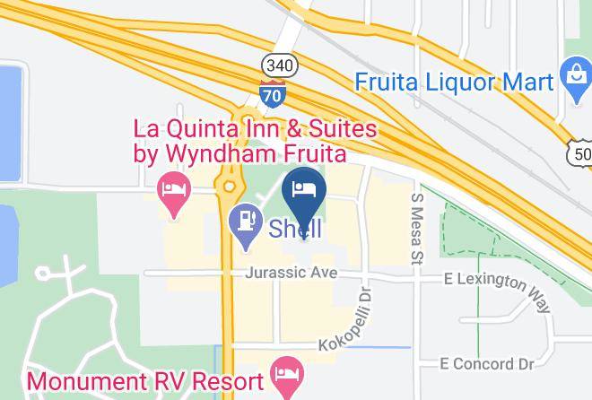 Mesa - Super 8 By Wyndham Fruita Maps