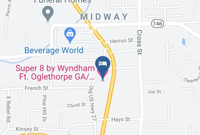 Catoosa - Super 8 By Wyndham Ft Oglethorpe Ga Chatt Tn Area Maps
