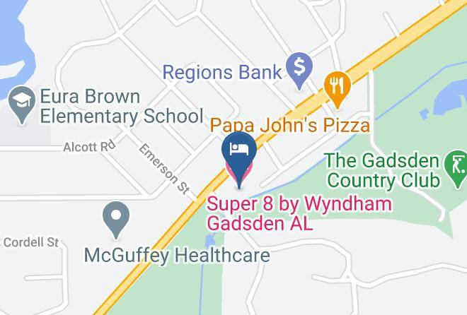Etowah - Super 8 By Wyndham Gadsden Al Maps