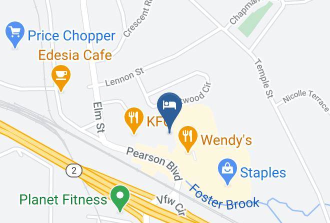 Worcester - Super 8 By Wyndham Gardner Maps