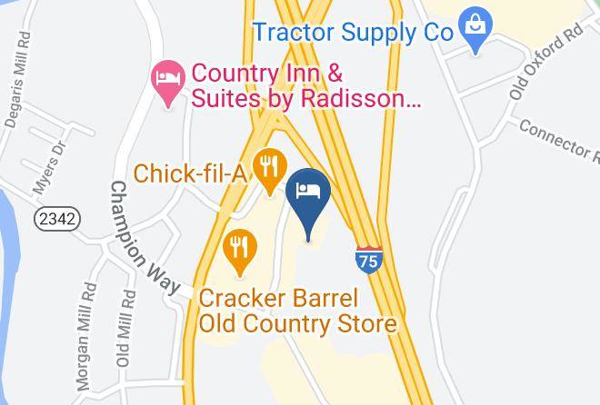 Scott - Super 8 By Wyndham Georgetown Maps