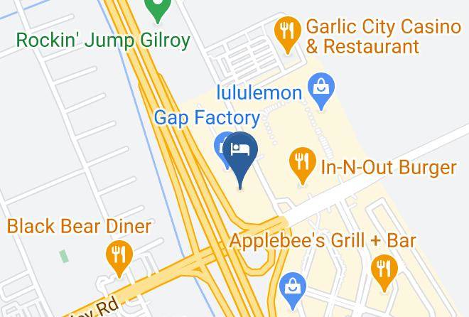 Santa Clara - The Inn At 8435 Maps