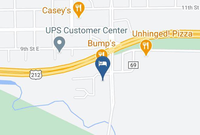 Super 8 By Wyndham Glencoe Map