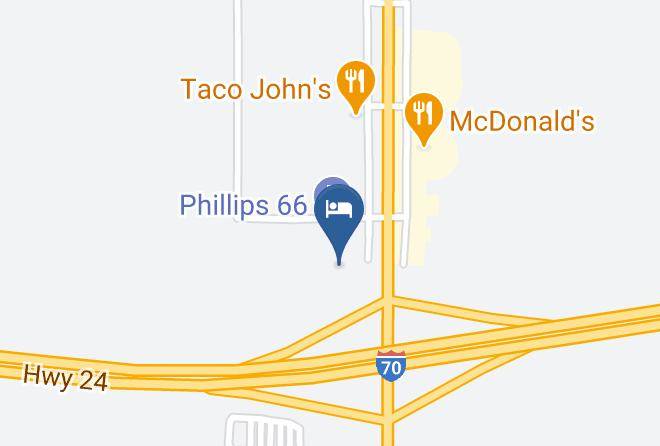 Sherman - Super 8 By Wyndham Goodland Maps