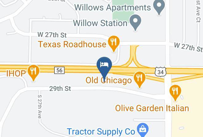 Weld - Super 8 By Wyndham Greeley Maps