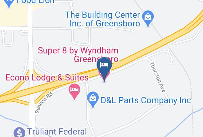 Guilford - Super 8 By Wyndham Greensboro Maps