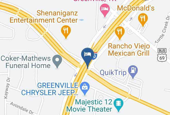 Hunt - Super 8 By Wyndham Greenville Maps