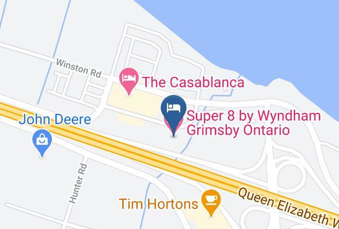 Niagara - Quality Inn & Suites Grimsby Maps