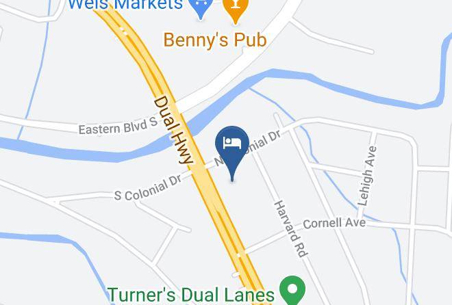 Super 8 By Wyndham Hagerstown Map