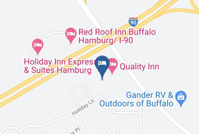 Erie - Super 8 By Wyndham Hamburg Maps