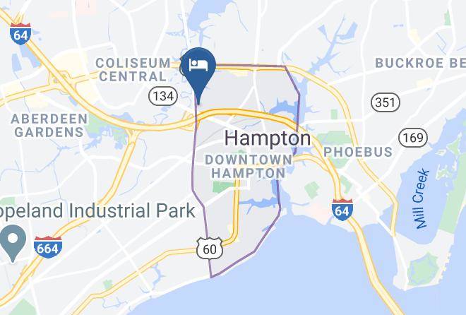 Hampton City - Super 8 By Wyndham Hampton Maps