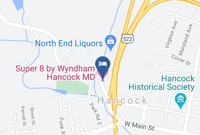 Washington - Super 8 By Wyndham Hancock Md Maps