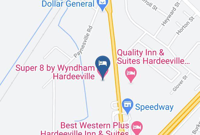 Jasper - Super 8 By Wyndham Hardeeville Maps