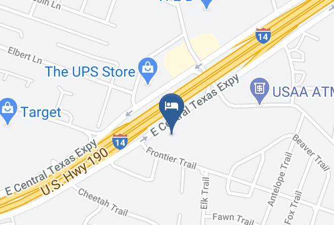 Bell - Super 8 By Wyndham Harker Heights Killeen Fort Hood Maps
