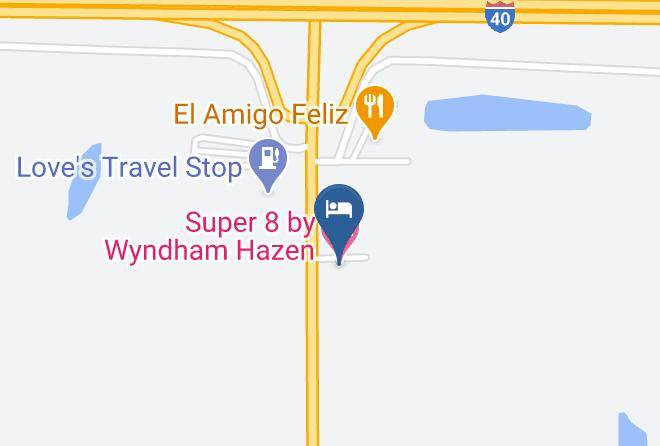 Prairie - Super 8 By Wyndham Hazen Maps