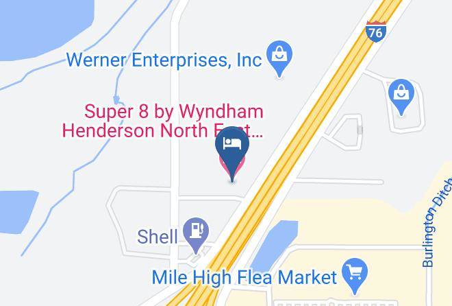 Super 8 By Wyndham Henderson North East Denver Map