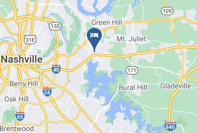 Davidson - Super 8 By Wyndham Hermitage Nashville Maps
