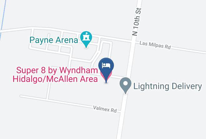 Hidalgo - Super 8 By Wyndham Hidalgo Mcallen Area Maps