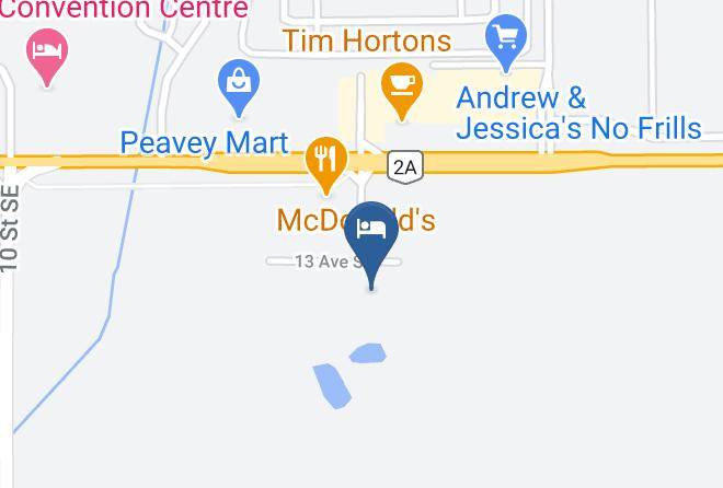 Division 6 - Super 8 By Wyndham High River Ab Maps
