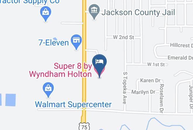Jackson - Super 8 By Wyndham Holton Maps