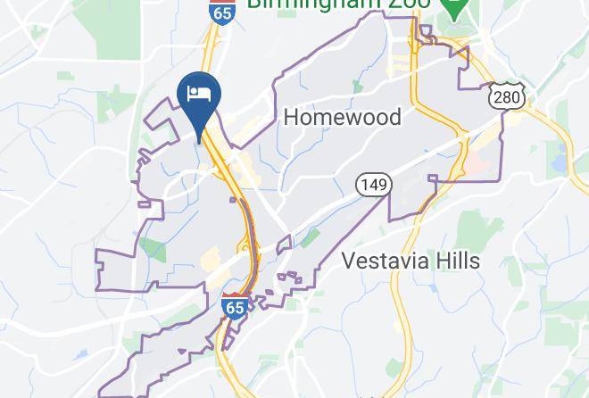Jefferson - Super 8 By Wyndham Homewood Birmingham Area Maps