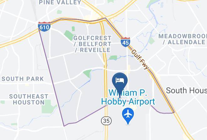 Harris - Super 8 By Wyndham Houston Hobby Airport North Maps