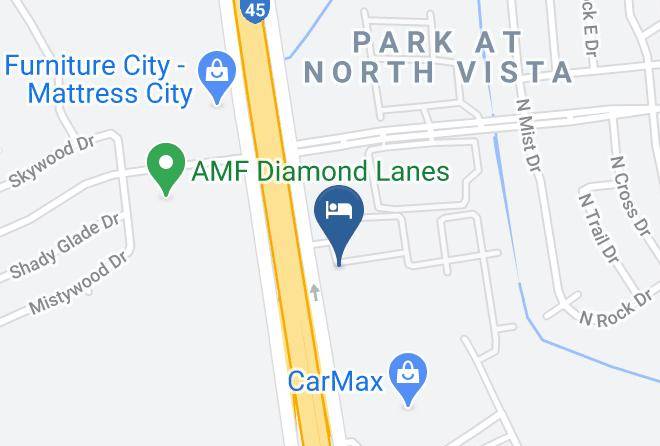 Harris - Super 8 By Wyndham Houston North I 45 Maps